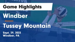 Windber  vs Tussey Mountain Game Highlights - Sept. 29, 2023