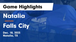 Natalia  vs Falls City  Game Highlights - Dec. 18, 2023