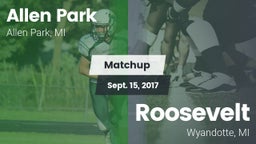 Matchup: Allen Park High vs. Roosevelt  2017