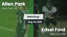 Matchup: Allen Park High vs. Edsel Ford  2018