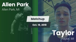 Matchup: Allen Park High vs. Taylor  2018