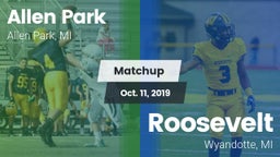 Matchup: Allen Park High vs. Roosevelt  2019