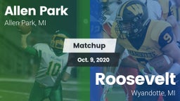 Matchup: Allen Park High vs. Roosevelt  2020