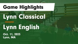 Lynn Classical  vs Lynn English Game Highlights - Oct. 11, 2023