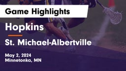 Hopkins  vs St. Michael-Albertville  Game Highlights - May 2, 2024