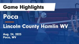 Poca  vs Lincoln County  Hamlin WV Game Highlights - Aug. 24, 2023