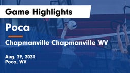 Poca  vs Chapmanville  Chapmanville WV Game Highlights - Aug. 29, 2023