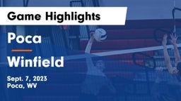 Poca  vs Winfield  Game Highlights - Sept. 7, 2023