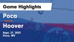 Poca  vs Hoover  Game Highlights - Sept. 27, 2023