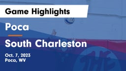 Poca  vs South Charleston  Game Highlights - Oct. 7, 2023
