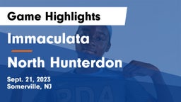 Immaculata  vs North Hunterdon  Game Highlights - Sept. 21, 2023