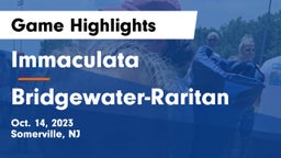 Immaculata  vs Bridgewater-Raritan  Game Highlights - Oct. 14, 2023