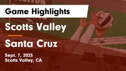 Scotts Valley  vs Santa Cruz Game Highlights - Sept. 7, 2023