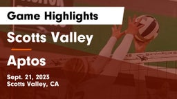 Scotts Valley  vs Aptos Game Highlights - Sept. 21, 2023