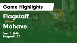 Flagstaff  vs Mohave Game Highlights - Jan. 7, 2020