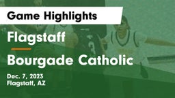 Flagstaff  vs Bourgade Catholic  Game Highlights - Dec. 7, 2023