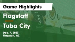 Flagstaff  vs Tuba City Game Highlights - Dec. 7, 2023