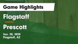 Flagstaff  vs Prescott  Game Highlights - Jan. 28, 2020