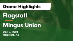 Flagstaff  vs Mingus Union  Game Highlights - Dec. 3, 2021