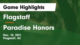 Flagstaff  vs Paradise Honors  Game Highlights - Dec. 10, 2021