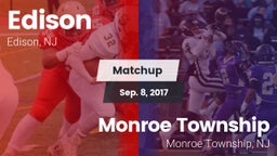 Matchup: Edison  vs. Monroe Township  2017