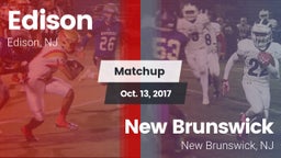 Matchup: Edison  vs. New Brunswick  2017