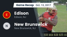 Recap: Edison  vs. New Brunswick  2017