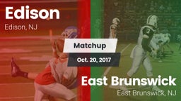 Matchup: Edison  vs. East Brunswick  2017