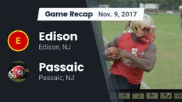 Recap: Edison  vs. Passaic  2017