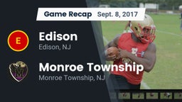 Recap: Edison  vs. Monroe Township  2017