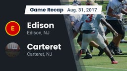 Recap: Edison  vs. Carteret  2017
