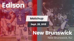 Matchup: Edison  vs. New Brunswick  2018