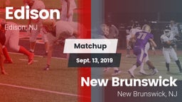 Matchup: Edison  vs. New Brunswick  2019