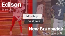 Matchup: Edison  vs. New Brunswick  2020