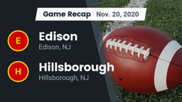 Recap: Edison  vs. Hillsborough  2020