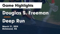 Douglas S. Freeman  vs Deep Run  Game Highlights - March 21, 2024