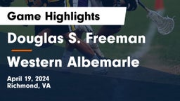 Douglas S. Freeman  vs Western Albemarle  Game Highlights - April 19, 2024