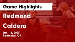 Redmond  vs Caldera  Game Highlights - Jan. 12, 2023
