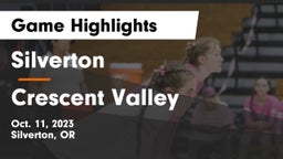 Silverton  vs Crescent Valley  Game Highlights - Oct. 11, 2023