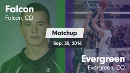Matchup: Falcon  F vs. Evergreen  2016
