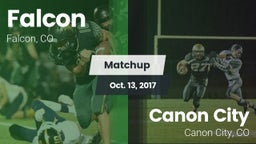 Matchup: Falcon  F vs. Canon City  2017