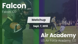 Matchup: Falcon  F vs. Air Academy  2018