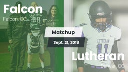 Matchup: Falcon  F vs. Lutheran  2018