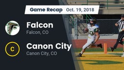 Recap: Falcon   vs. Canon City  2018