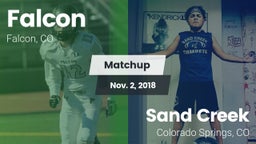 Matchup: Falcon  F vs. Sand Creek  2018