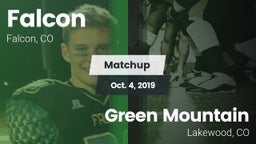 Matchup: Falcon  F vs. Green Mountain  2019