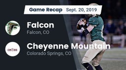 Recap: Falcon   vs. Cheyenne Mountain  2019