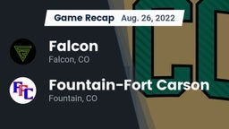 Recap: Falcon   vs. Fountain-Fort Carson  2022