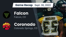 Recap: Falcon   vs. Coronado  2022