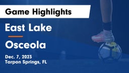 East Lake  vs Osceola Game Highlights - Dec. 7, 2023